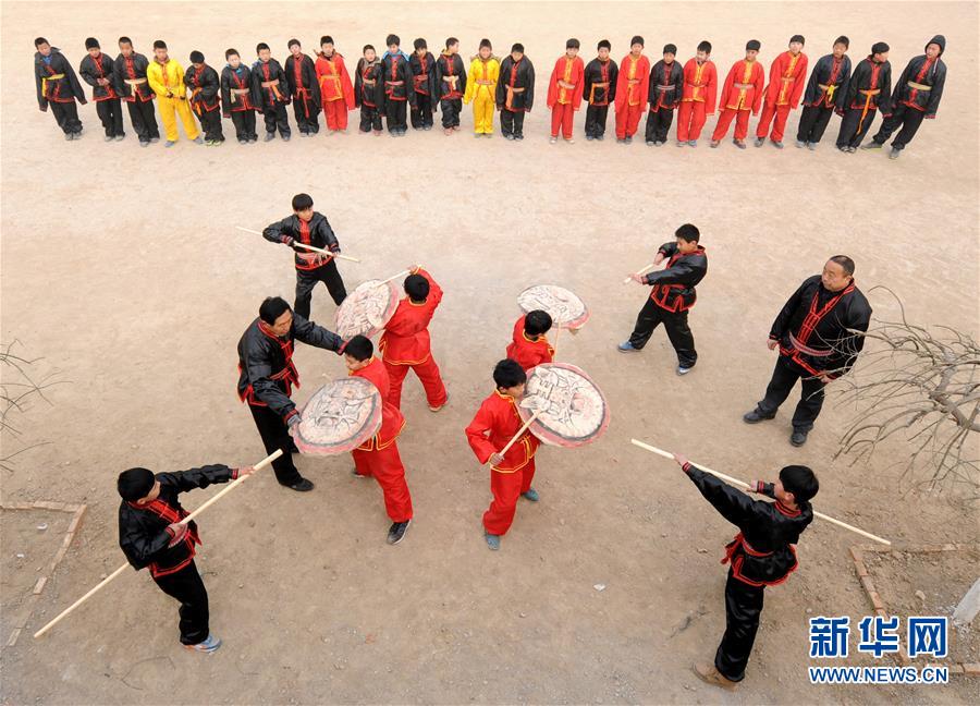 A glimpse of China Intangible Cultural Heritage -- Cane Shield Fighting