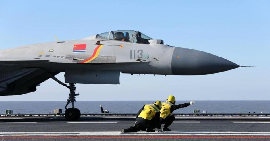 Getting close to the crew on China's aircraft carrier