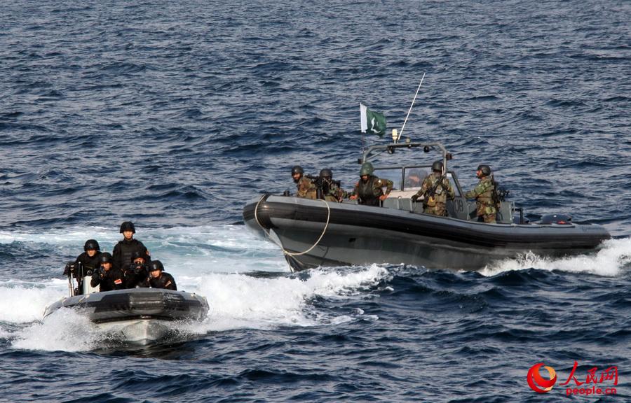 China, Pakistan hold joint naval exercises