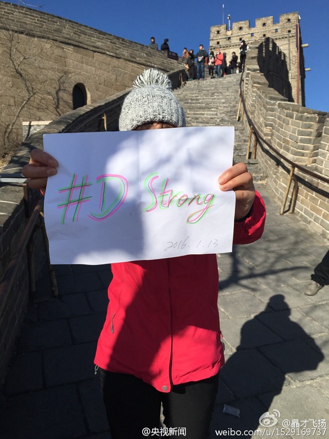 U.S. boy battling cancer realizes dream of becoming famous on China's Great Wall