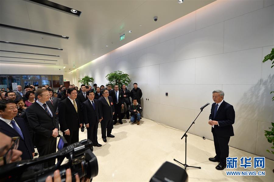 A glimpse of AIIB headquarters in Beijing 