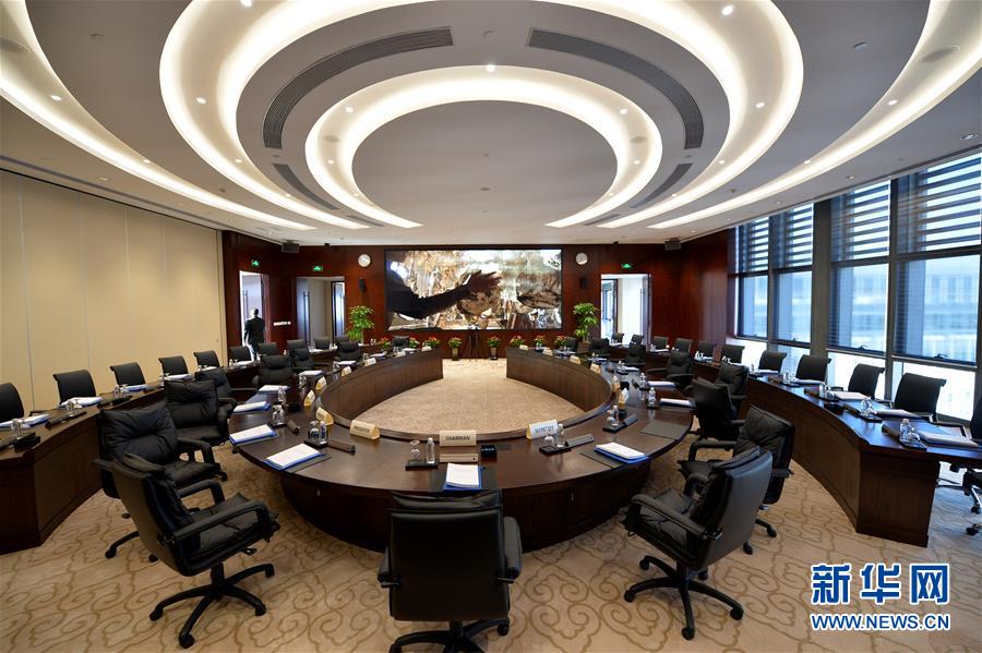 A glimpse of AIIB headquarters in Beijing 