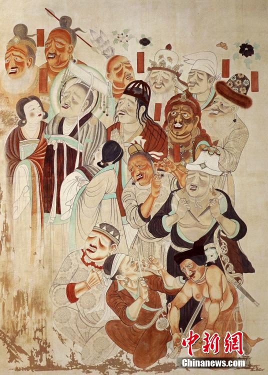 Stunning Dunhuang frescoes, source of inspiration for artists