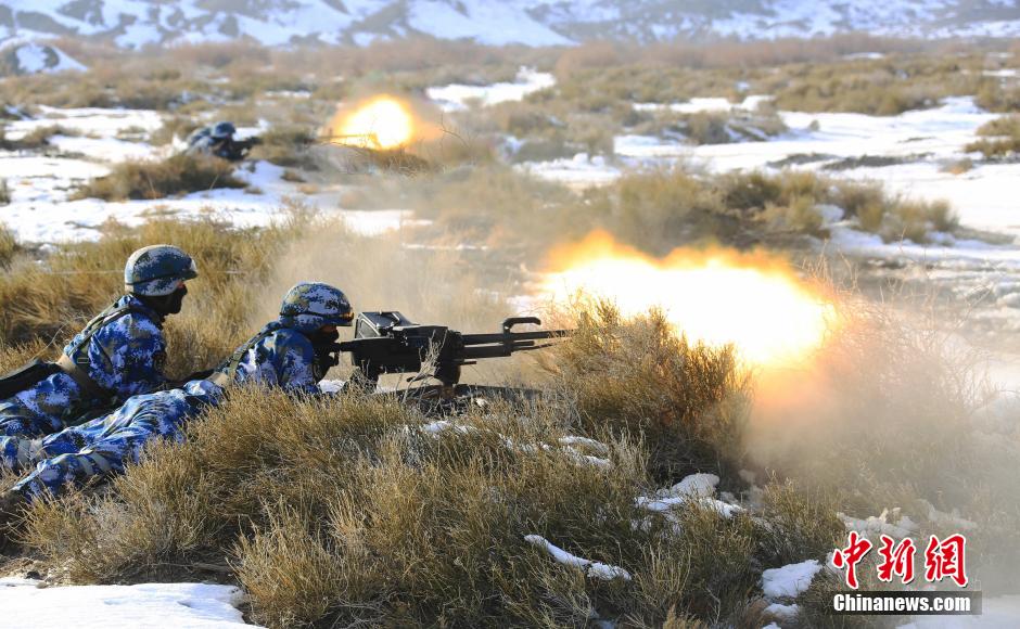 Collaborative drills held in Gobi desert in NW China