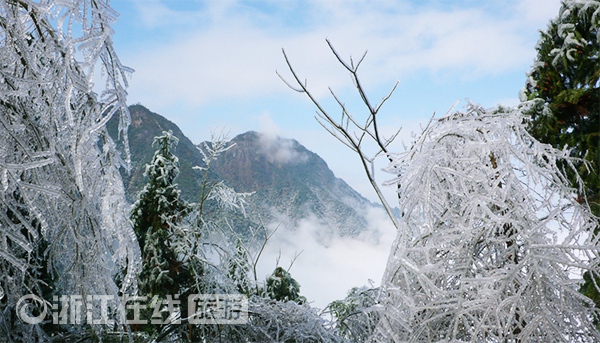 A beautiful Zhejiang in snow