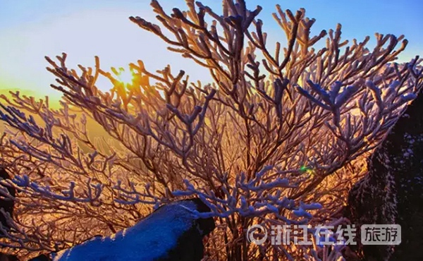 A beautiful Zhejiang in snow