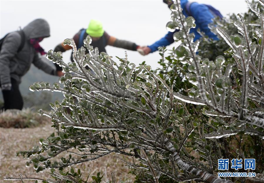 Freezing rain hits some areas in Hong Kong