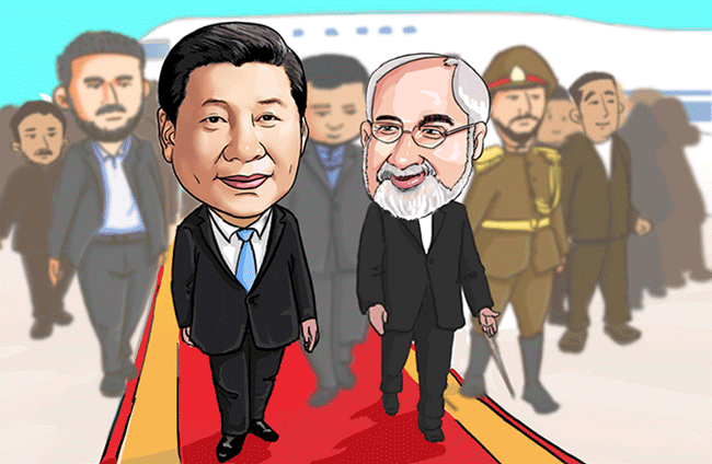Cartoon Commentary President Xi's Middle East visit⑤: Open new chapter for Sino-Iranian relations