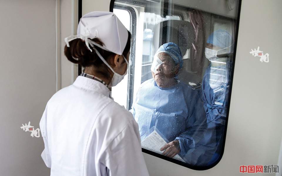 The only eye hospital on train in China