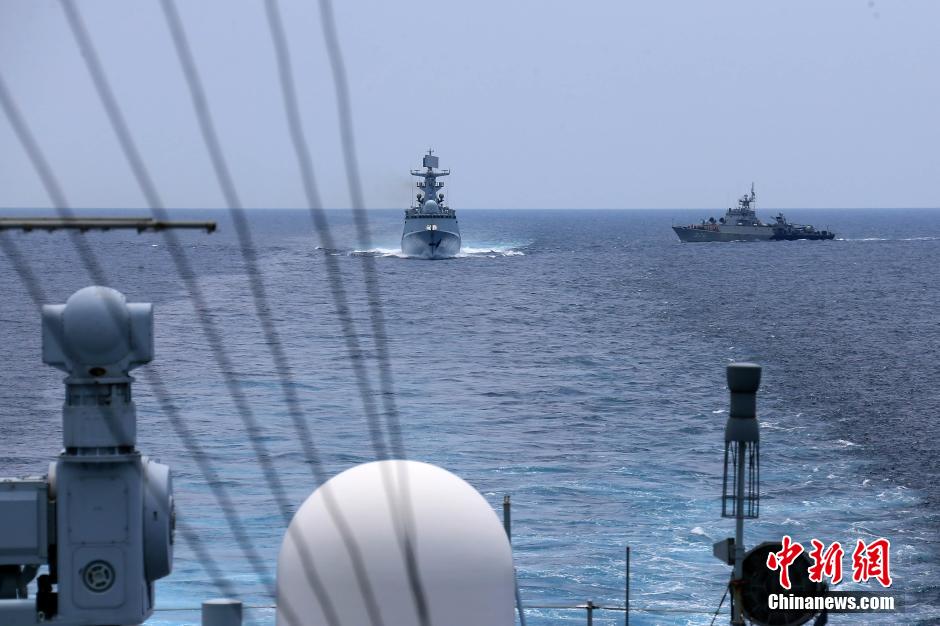 China, Indonesia hold joint naval exercises