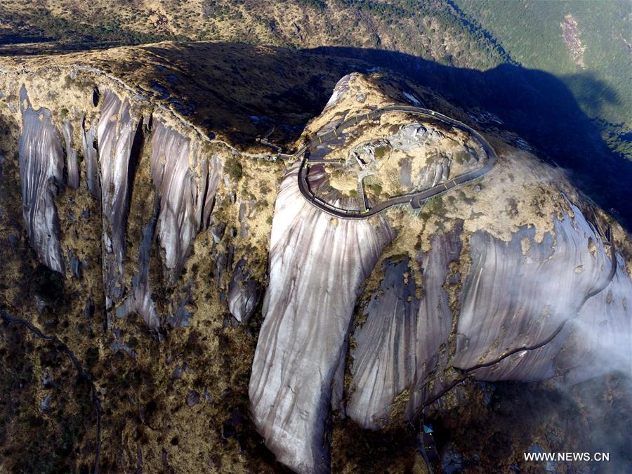 Scenery of Jinnao Mountain in southeast China's Fujian