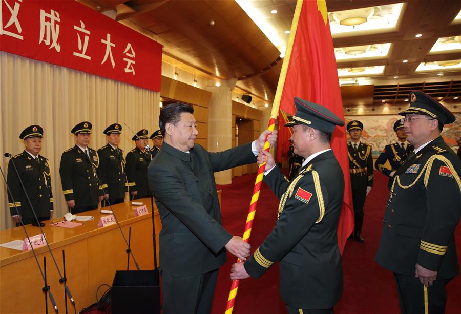 China's military regrouped into five PLA theater commands