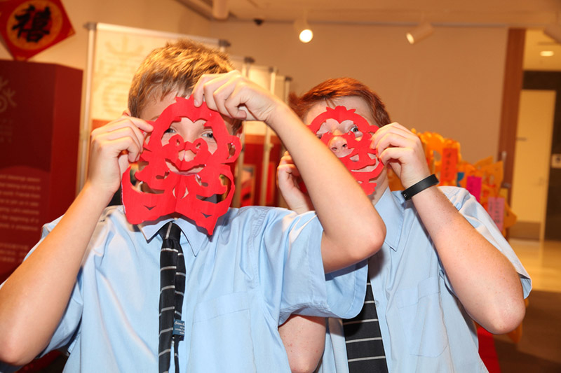 Australian students experience Chinese New Year in Sydney