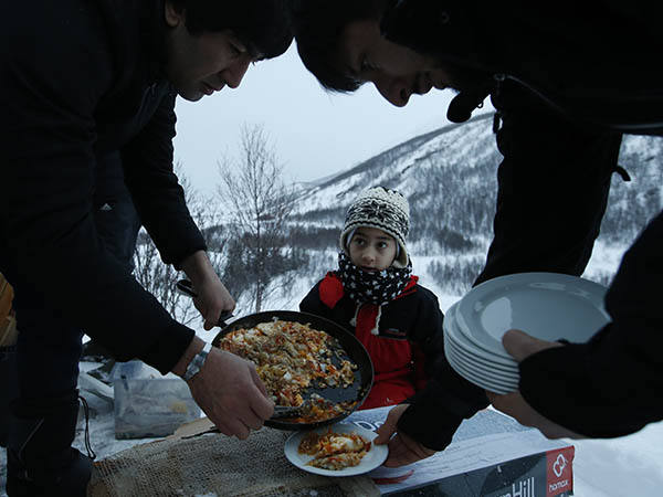 The life of refugees in Northern Europe