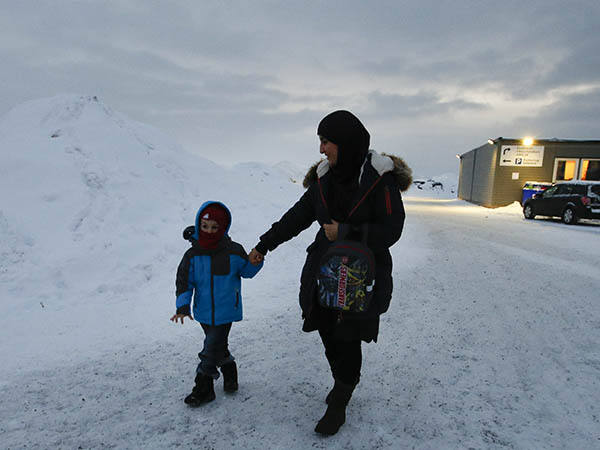 The life of refugees in Northern Europe