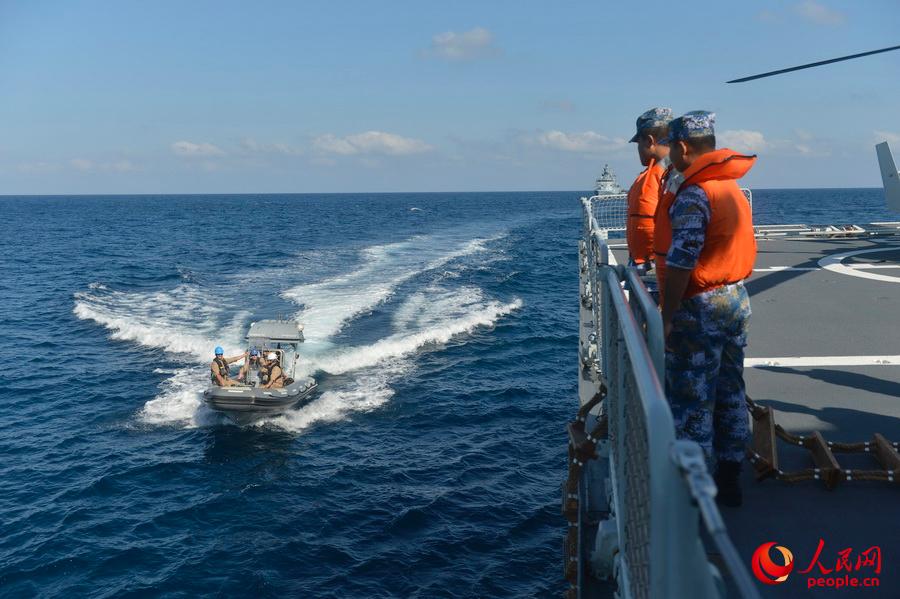 Chinese, EU Navies Hold Joint Anti-piracy Drills