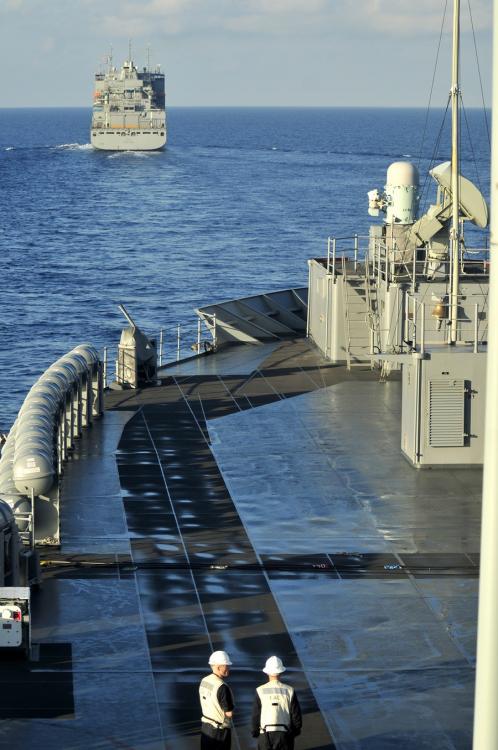 US warships still sailing in the South China Sea