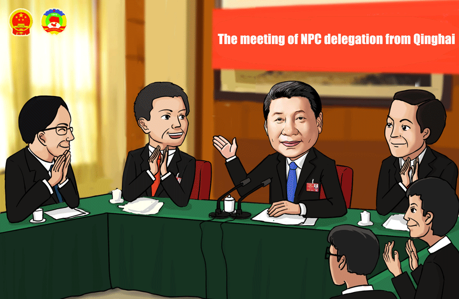 Cartoon Commentary on Xi's two sessions talks ⑤: Determination needed for poverty alleviation campaign