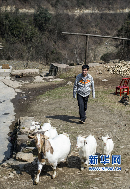 Amputee's triumph in Hubei
