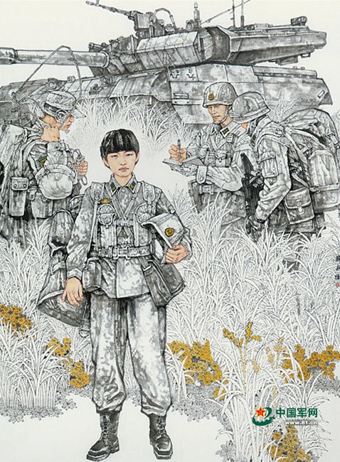 China's army in paintings