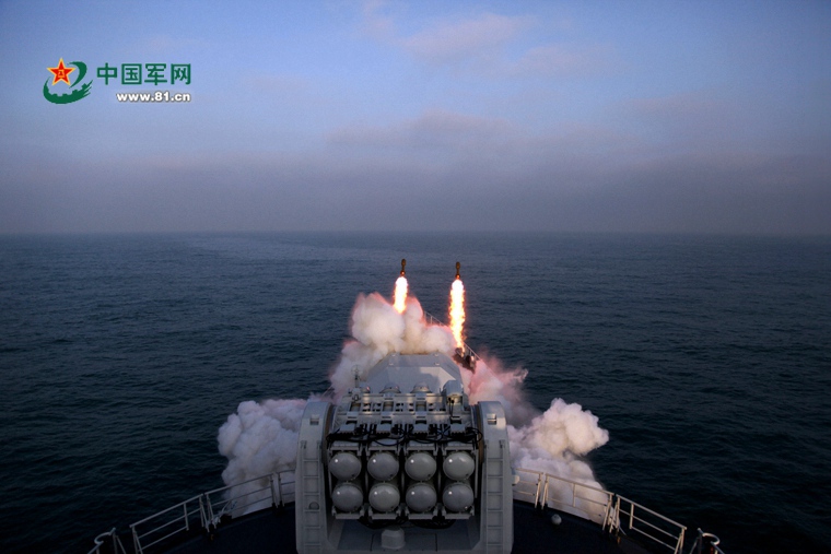 East Sea Fleet conducts combat drills