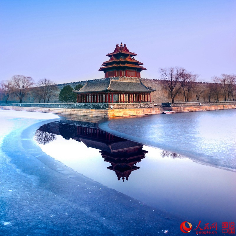 The Corner Tower of Forbidden City