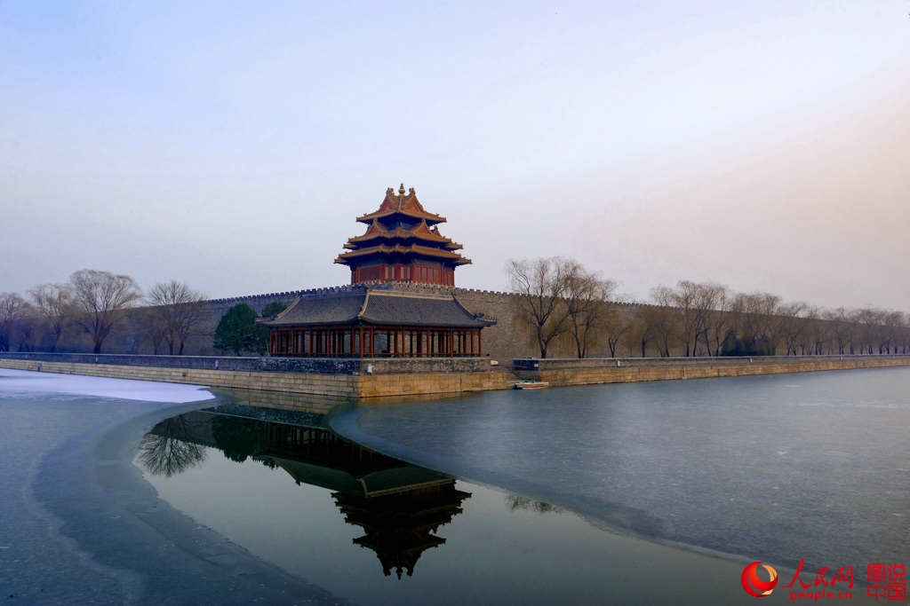 The Corner Tower of Forbidden City