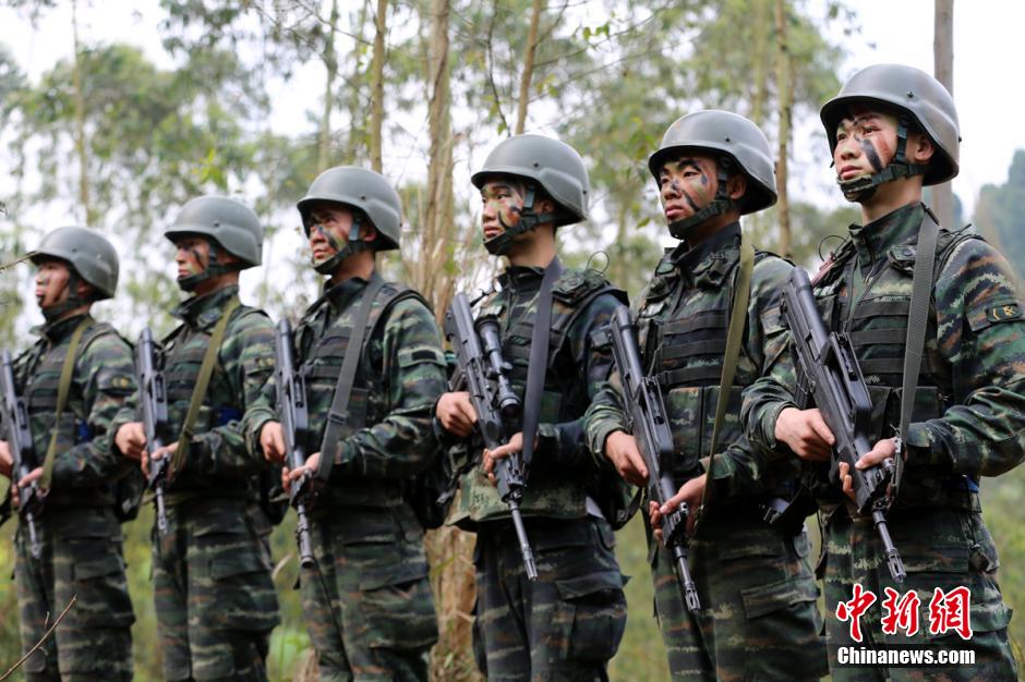 SWAT team conducts training in Sichuan