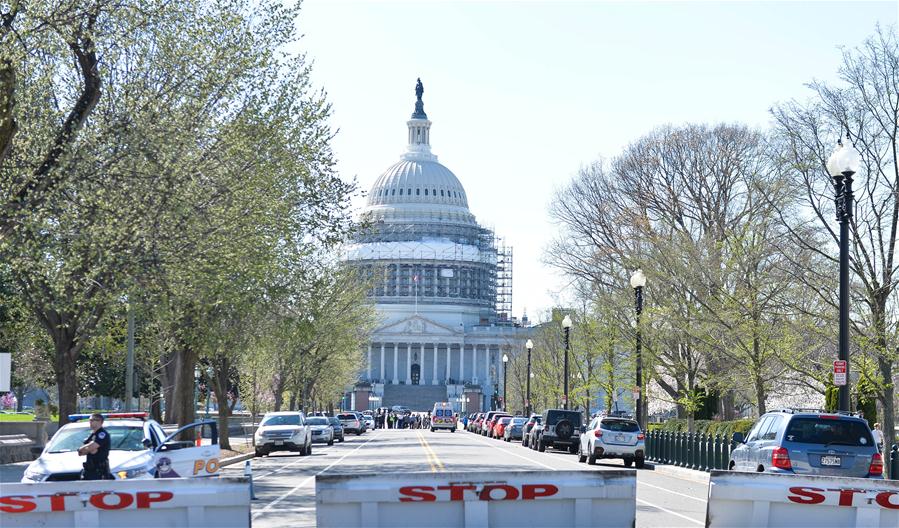 Man shot by police after drawing gun at U.S. Capitol