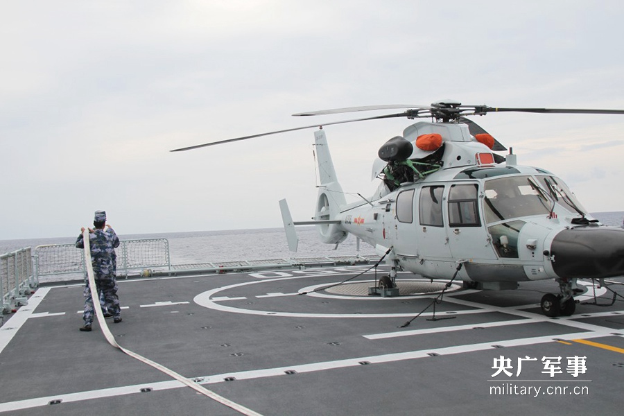 North Sea Fleet conducts drill in West Pacific Ocean