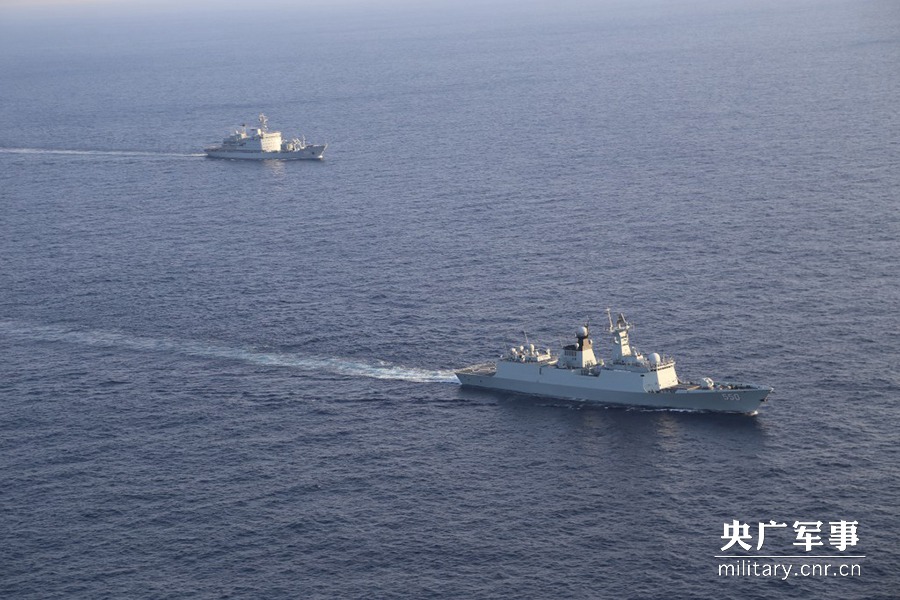 North Sea Fleet conducts drill in West Pacific Ocean