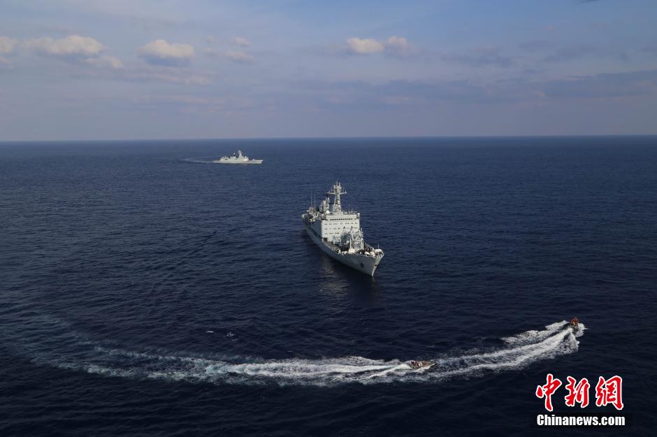 North Sea Fleet conducts drill in West Pacific Ocean