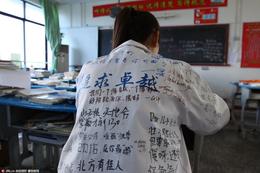 Preparation for 'gaokao'