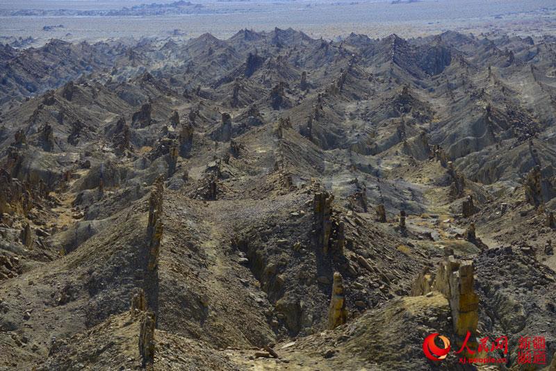 Unique wind-erosion landform in Longji Valley