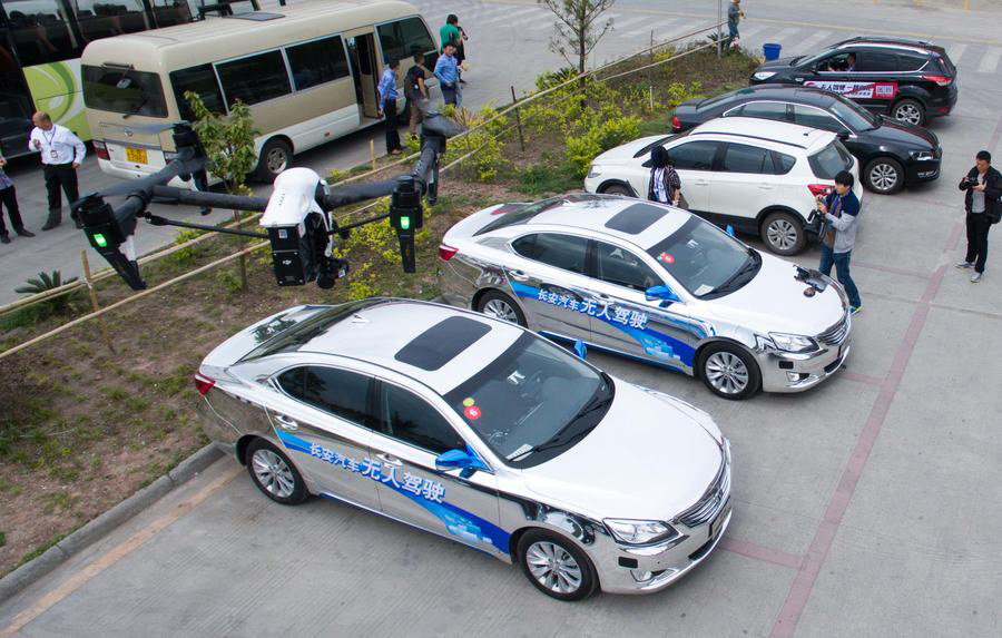 Chinese driverless cars complete long-distance road test