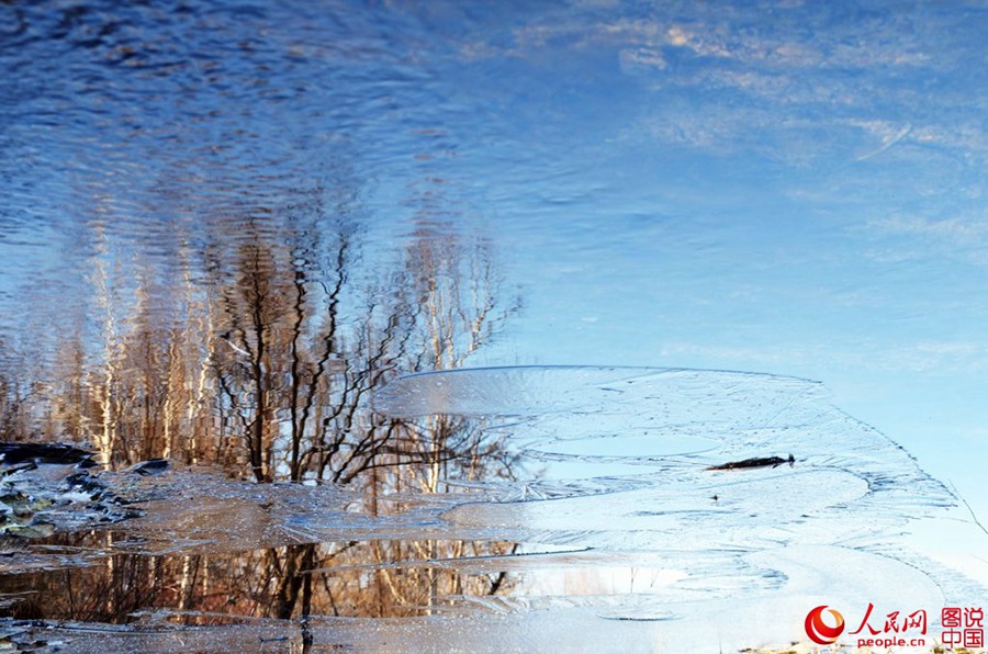 Coldest town in China embraces spring