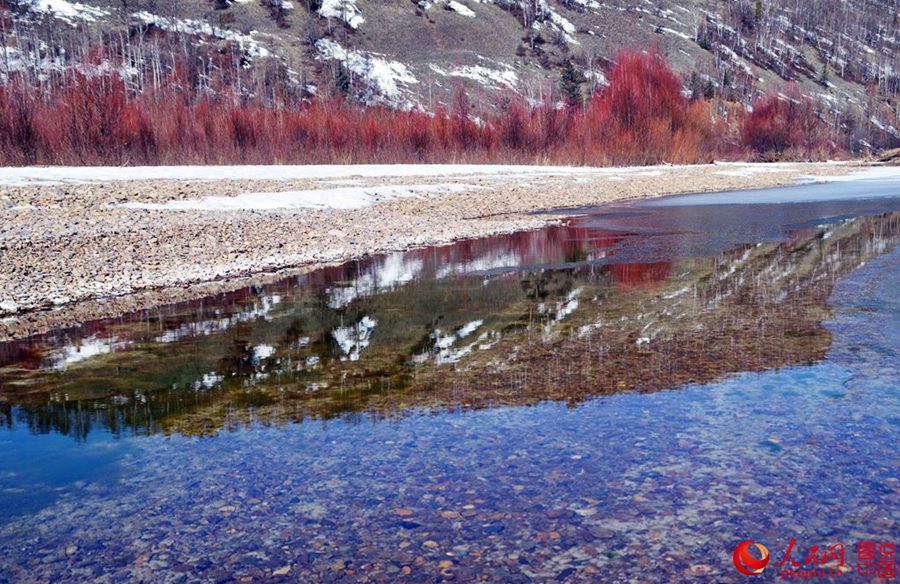 Coldest town in China embraces spring