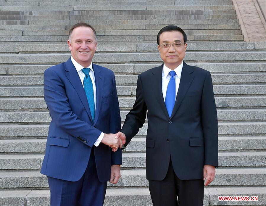China, New Zealand pledge to promote FTA upgrades