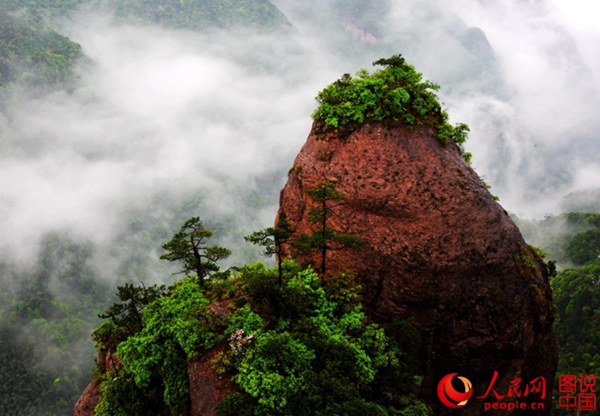 Ink painting-like scenic spot in E China