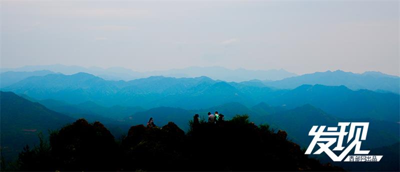 Beautiful scenery of Wufeng Mountain in Shaanxi province