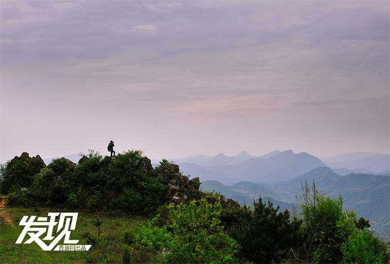 Beautiful scenery of Wufeng Mountain in Shaanxi province