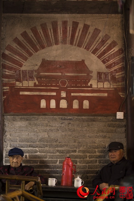 An old tea house in Chengdu