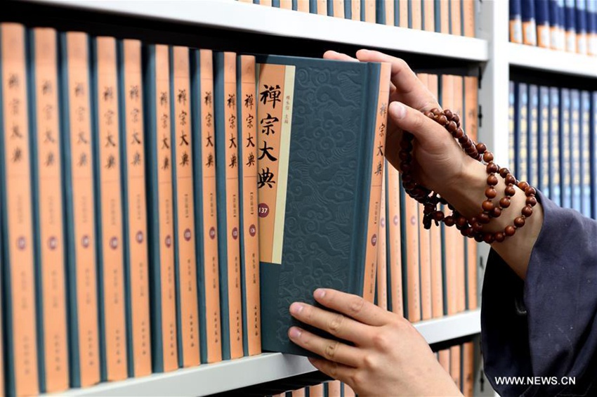 Monks' lives at Shaolin Temple in central China