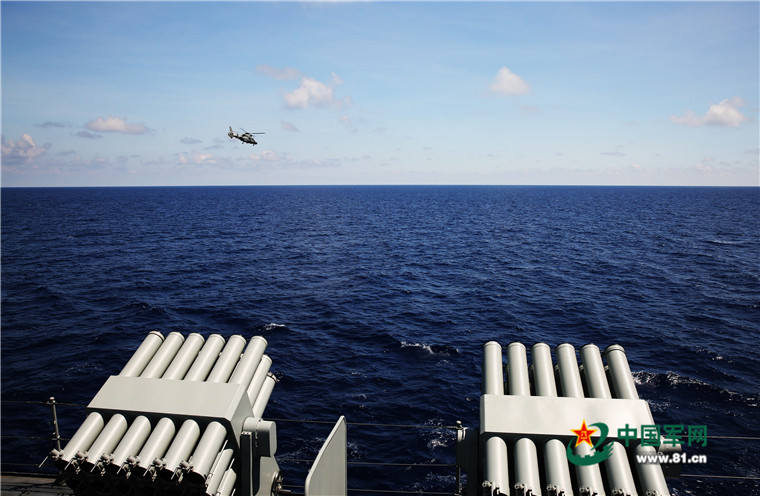 South China Sea Fleet conducts real combat drill