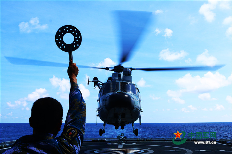 South China Sea Fleet conducts real combat drill