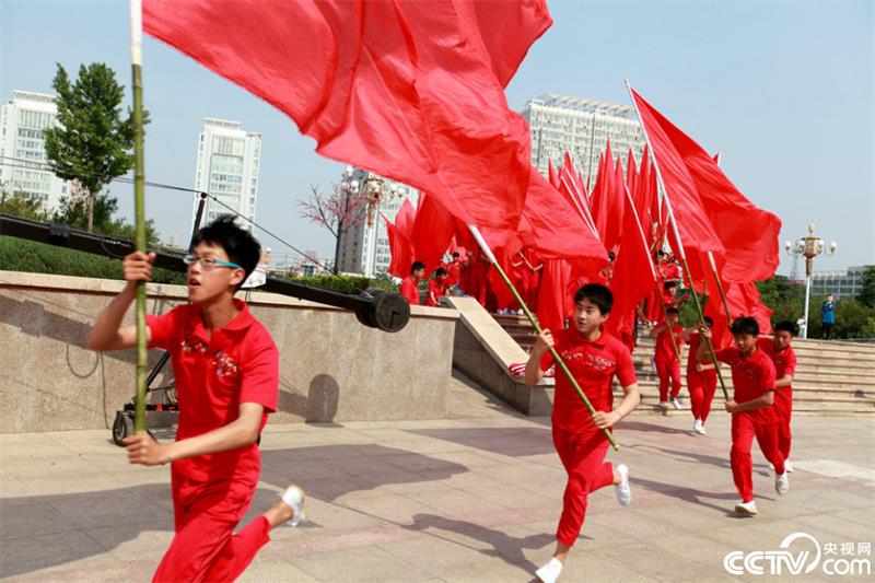 2,000 children stage martial art performance in Shandong