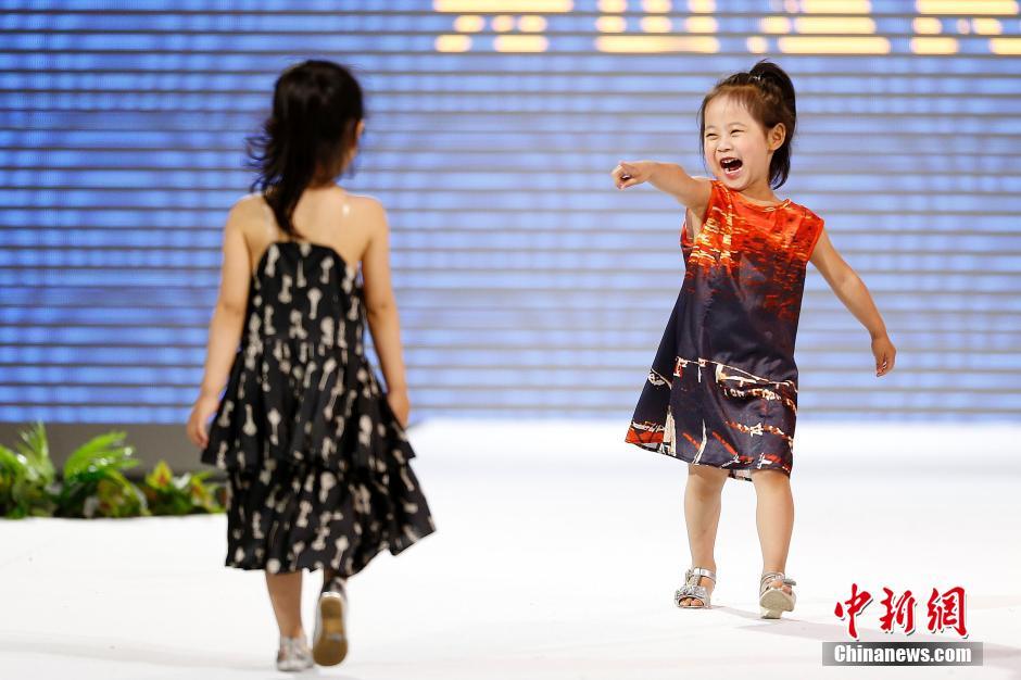 Fishing themed fashion show at Qingdao int'l fashion week