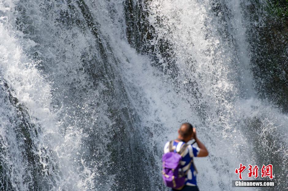 Magnificent Tianhetan waterfall