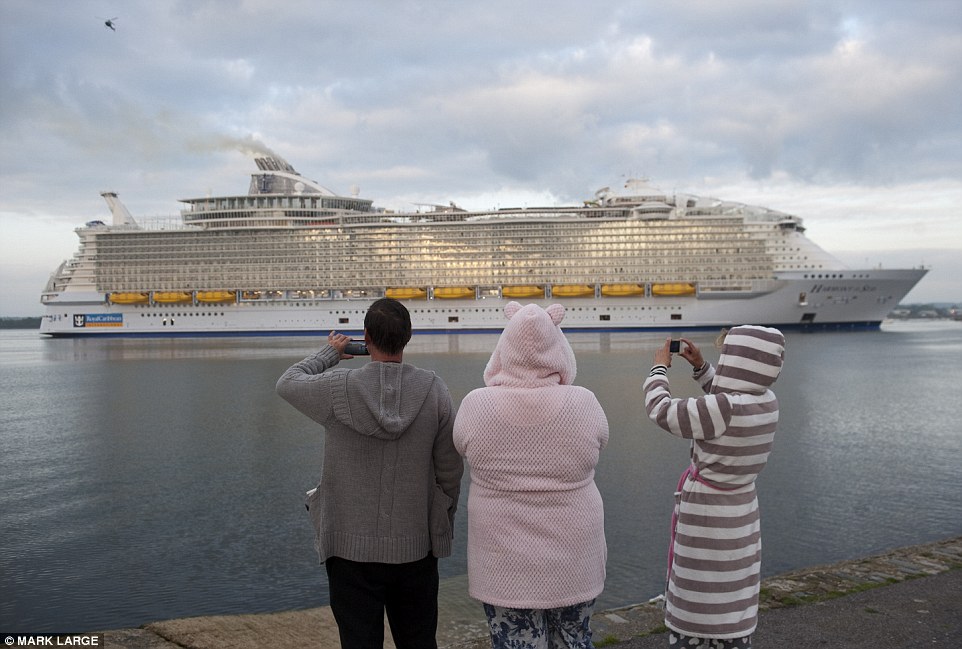 World’s biggest cruise ship Harmony of the Seas to  start maiden voyage 