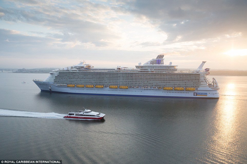 World’s biggest cruise ship Harmony of the Seas to  start maiden voyage 